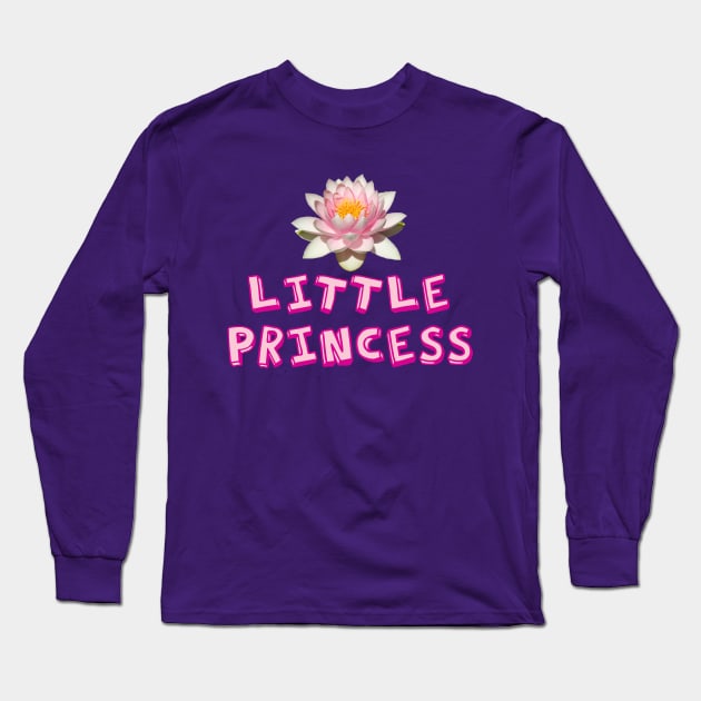 Cute Little Princess Long Sleeve T-Shirt by epiclovedesigns